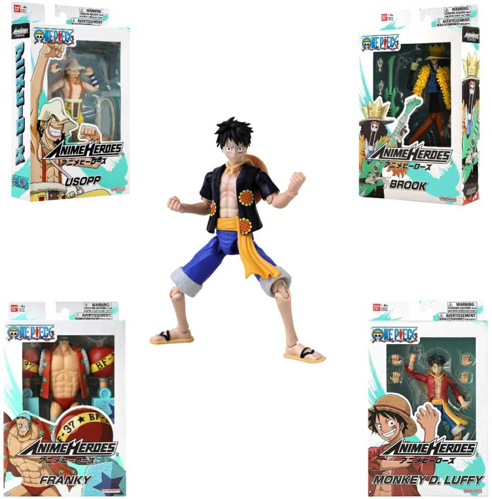 ANIME HEROES One Piece figūrėlė su priedais, 16 cm