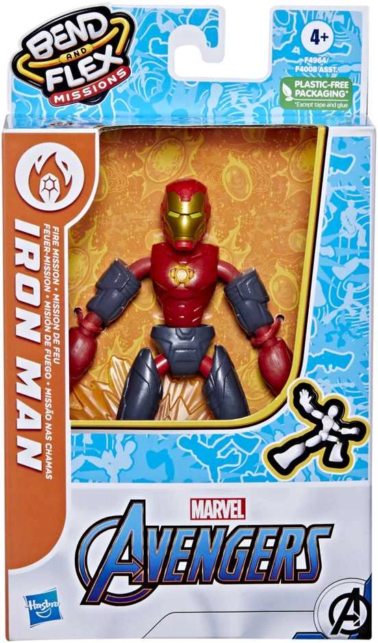 AVENGERS „Bend and Flex“ figūrėlė, 15 cm