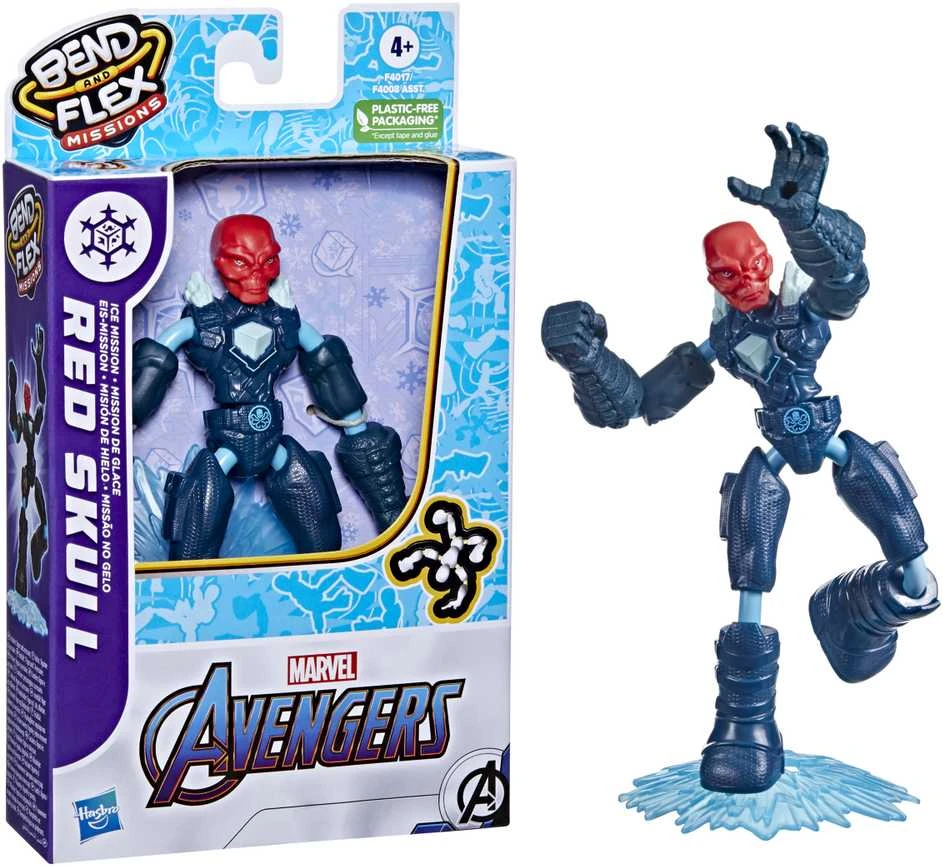 AVENGERS „Bend and Flex“ figūrėlė, 15 cm