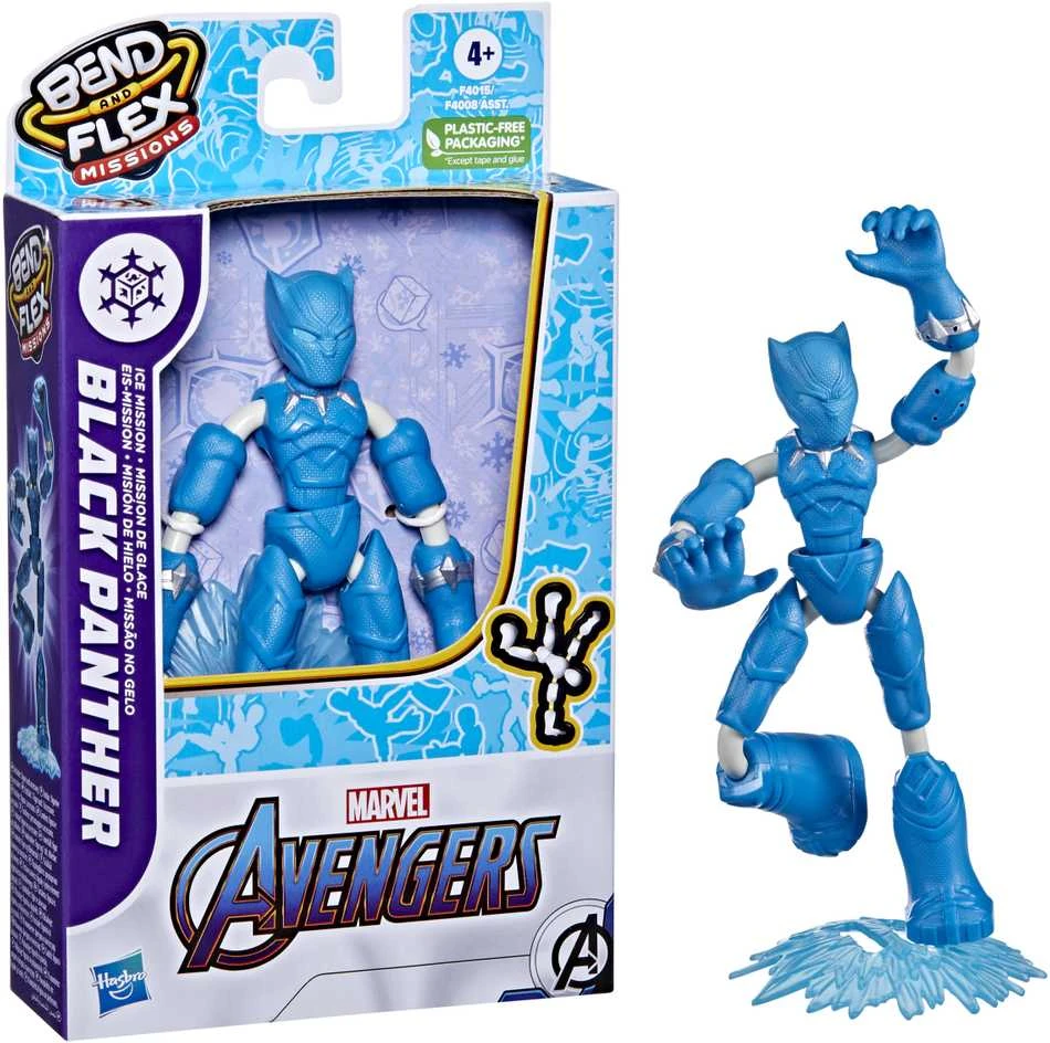 AVENGERS „Bend and Flex“ figūrėlė, 15 cm