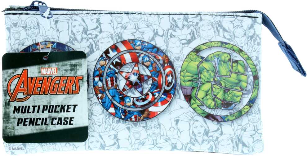 AVENGERS penalas ICON MULTIPOCKET PENCIL CASE