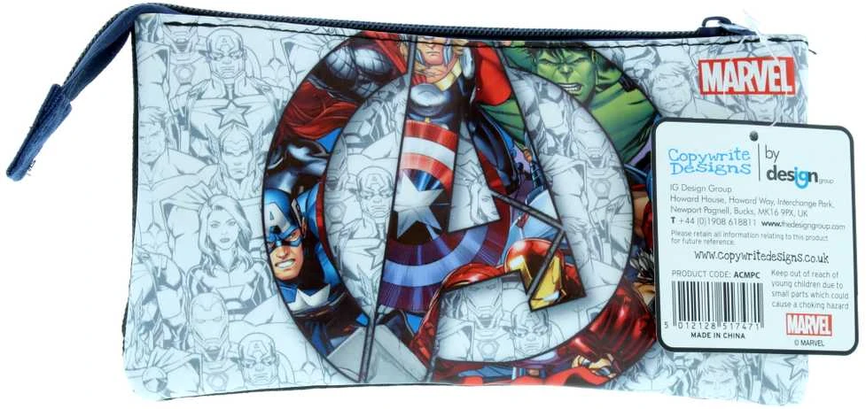 AVENGERS penalas ICON MULTIPOCKET PENCIL CASE
