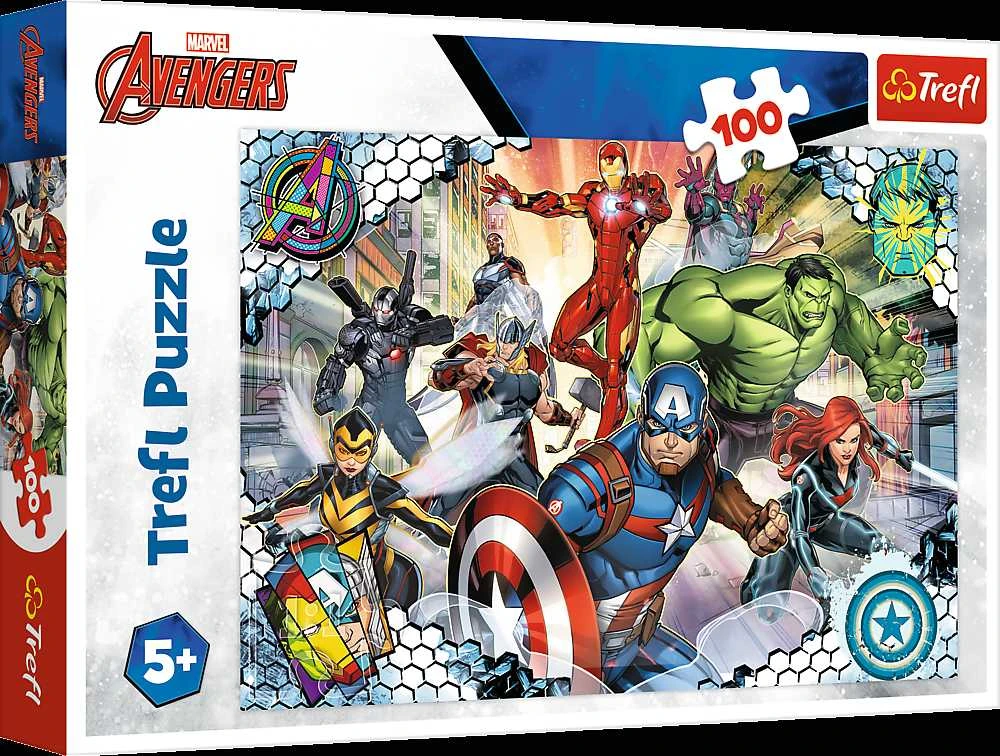 Trefl Dėlionė 100 vnt. - Keršytojai (The Avengers)