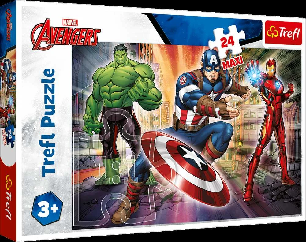 Trefl Dėlionė 24 vnt. - Keršytojai (The Avengers)