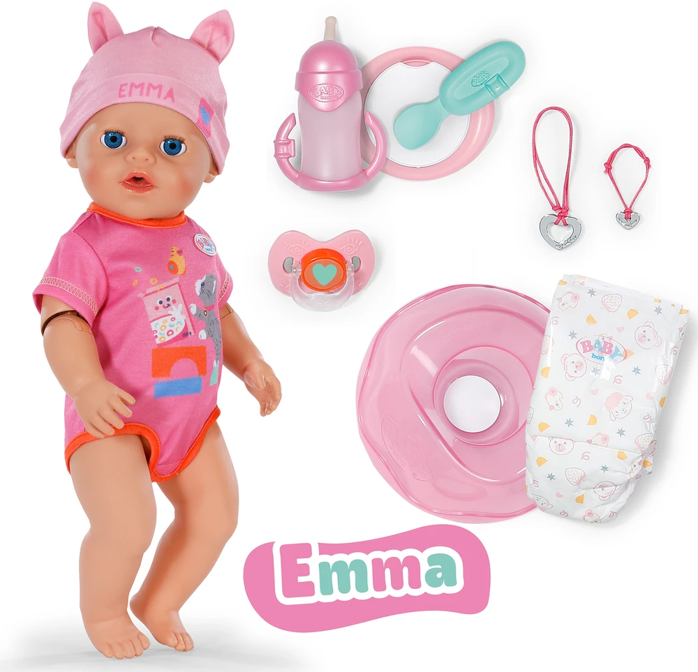BABY BORN „Click and Play“ lėlė Emma, 43 cm