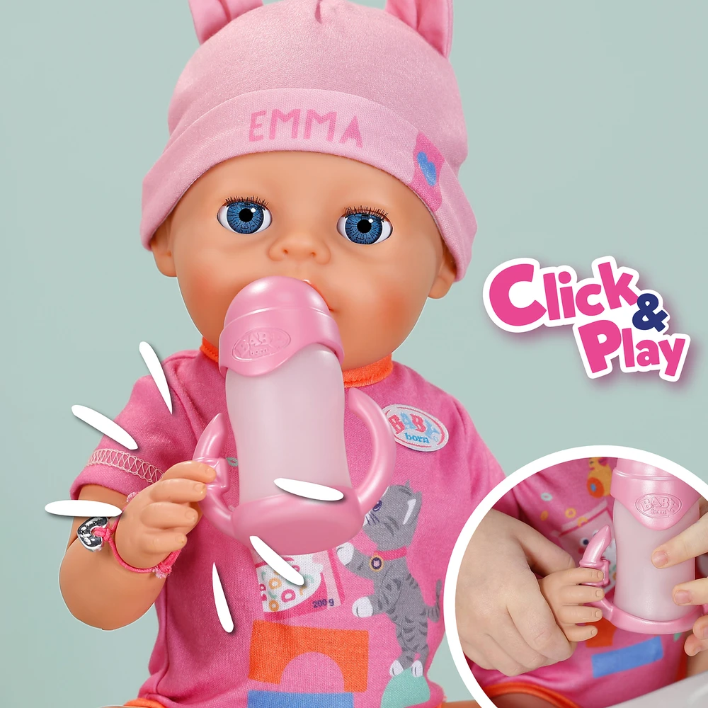 BABY BORN „Click and Play“ lėlė Emma, 43 cm