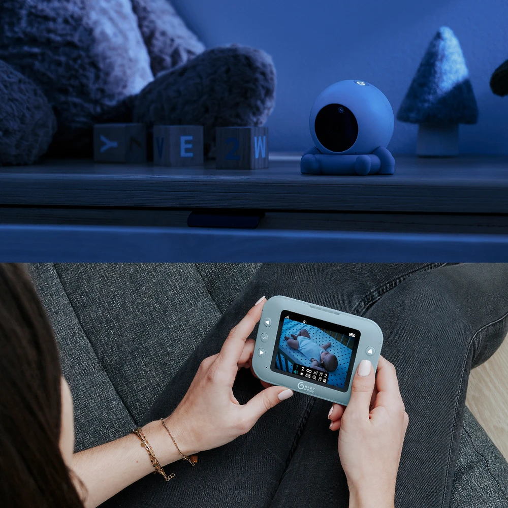 Babymoov mobili video auklė kūdikiui 3,5’’ YOO Roll A014431 A014431