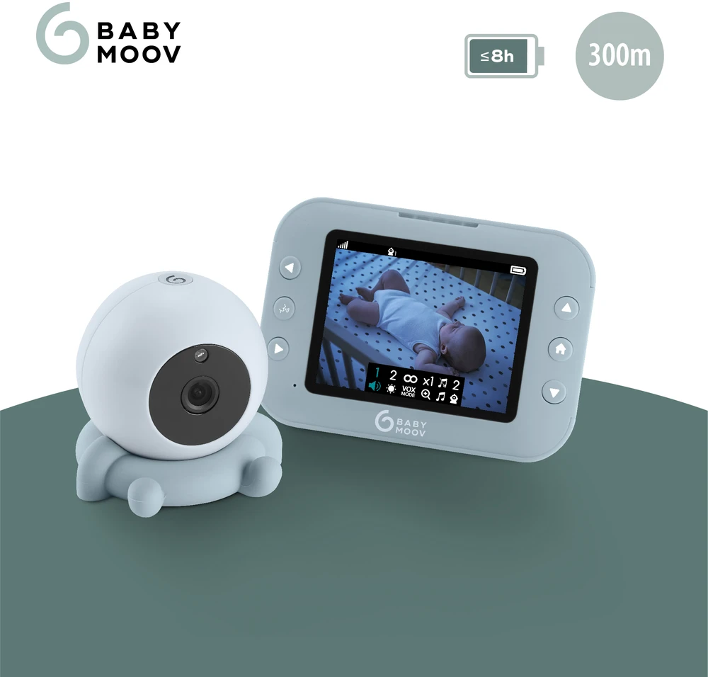 Babymoov mobili video auklė kūdikiui 3,5’’ YOO Roll A014431 A014431
