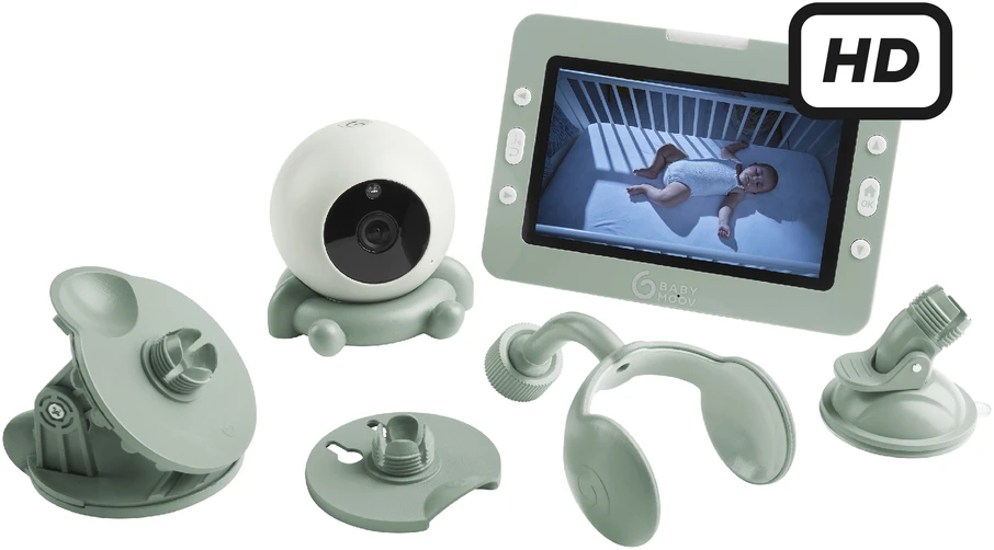Babymoov mobili video auklė kūdikiui 5’’ YOO Go + HD A014433