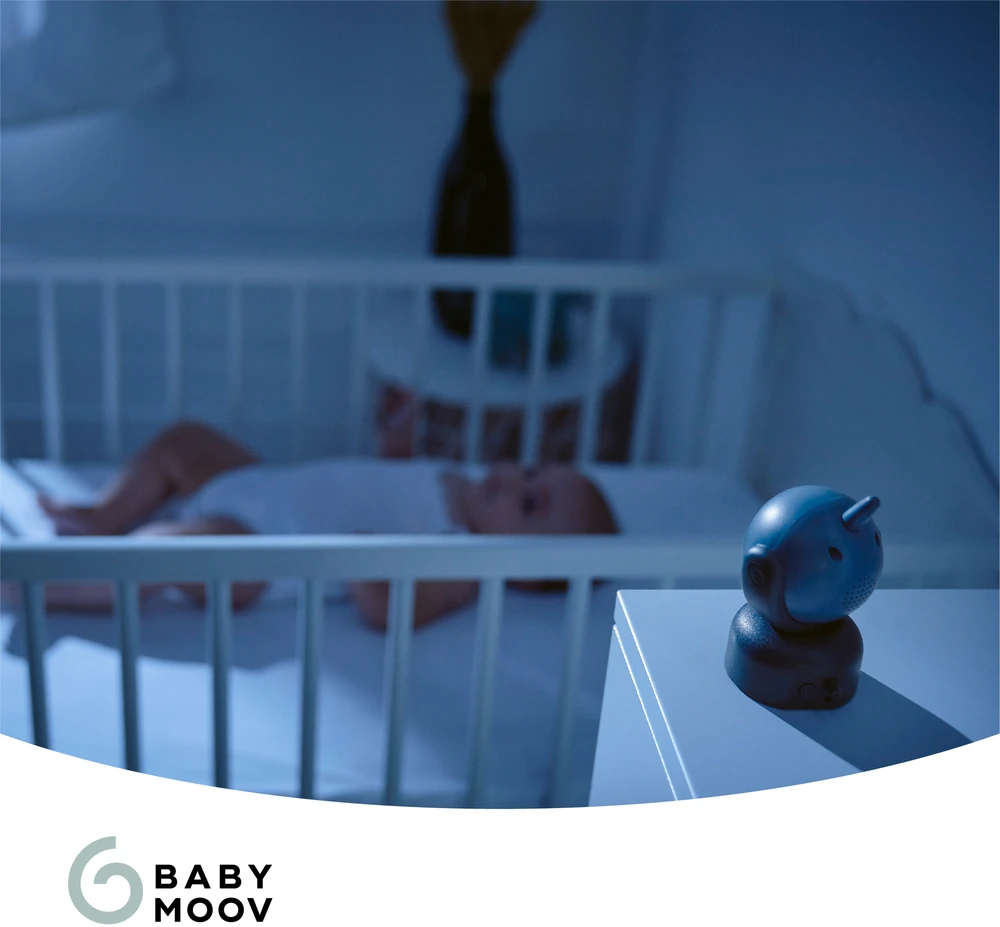 Babymoov mobili video auklė kūdikiui sukasi pasikreipia 5’’ YOO MASTER + HD A014435
