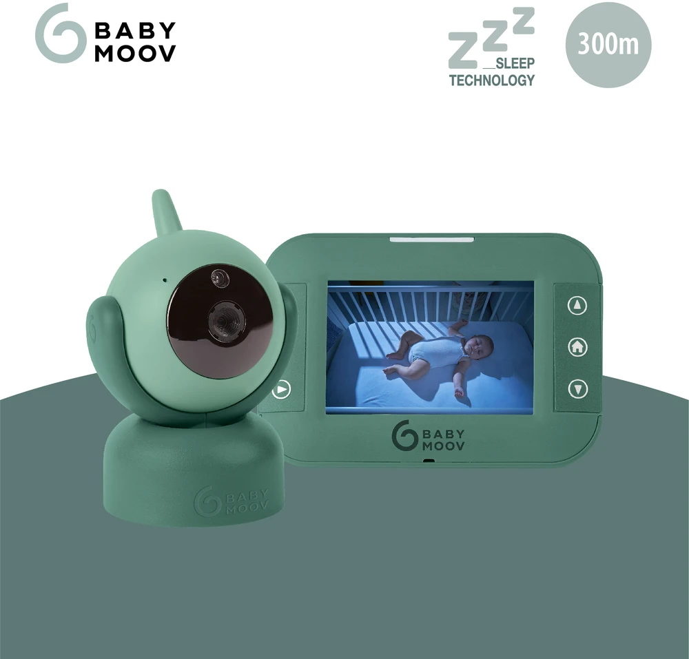 Kūdikio monitorius Babymoov Yoo Master (žalias)