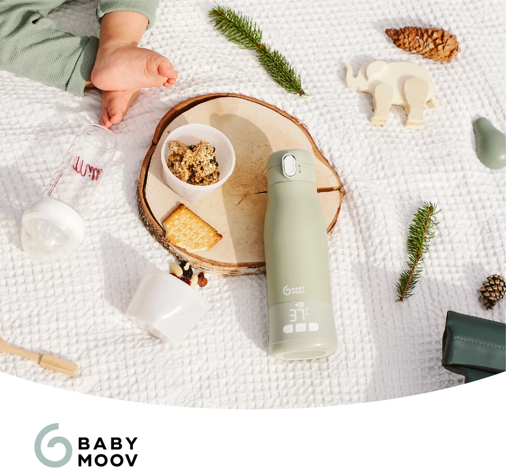 Babymoov šildytuvas kelioninis Moov & Feed žalias A002104