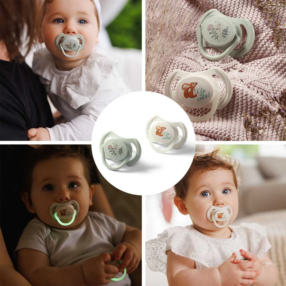 Canpol Babyono čiulptukas silikoninis simetrinis 6-18m 1669/02