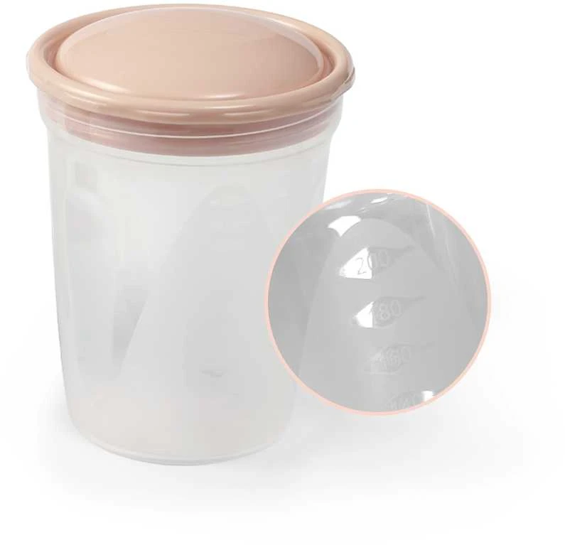 Baby Ono BabyOno indeliai mamos pienui sultims maistui 4vnt 200 ml kreminis 1028/01