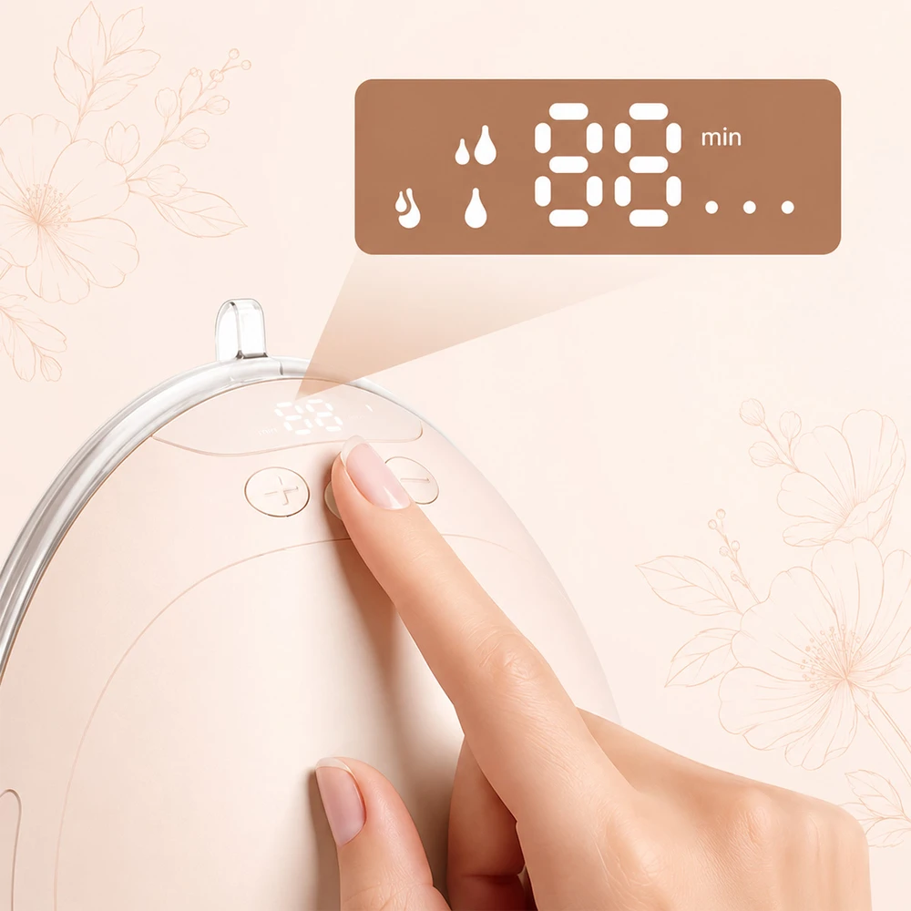 Babyono pientraukis elektrinis laisvų rankų pientraukis SHELLY PRO 1701