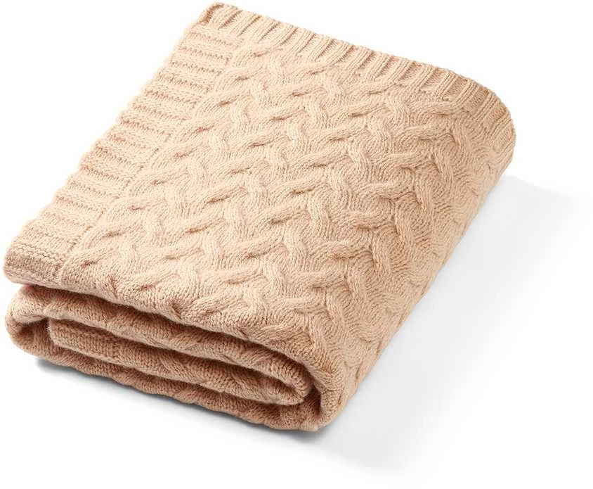 Baby Ono BabyOno pledas merino vilnos tamsiai kreminis 1648/02