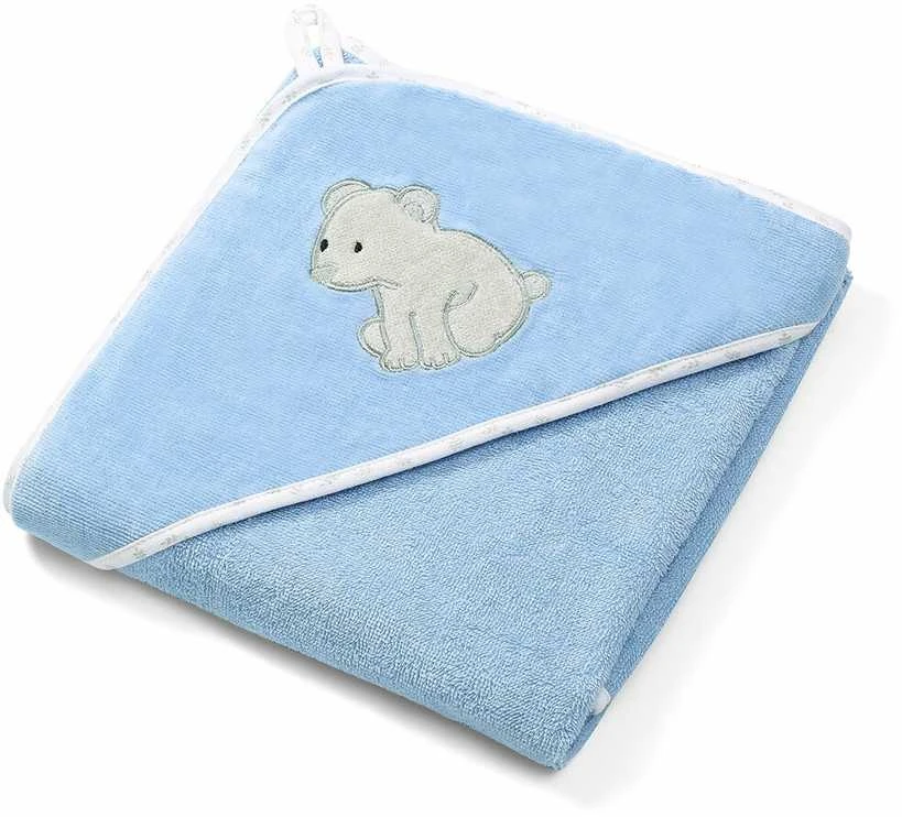 BabyOno rankšluostis su gobtuvu veliūras 100x100 mėlynas, koala, 540/04
