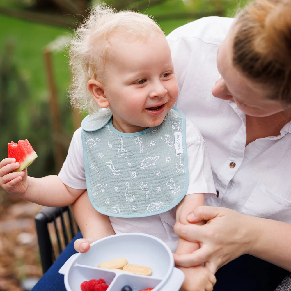 Baby Ono BabyOno seilinukas muslinas klijuotė žalias 1725/02