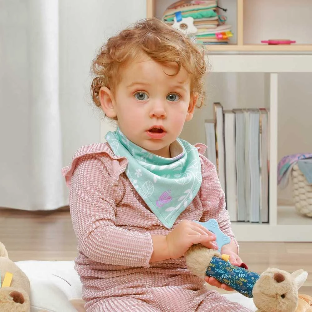 Baby Ono BabyOno seilinukas-šalikas 2 vnt., paukščiukai, 879/13