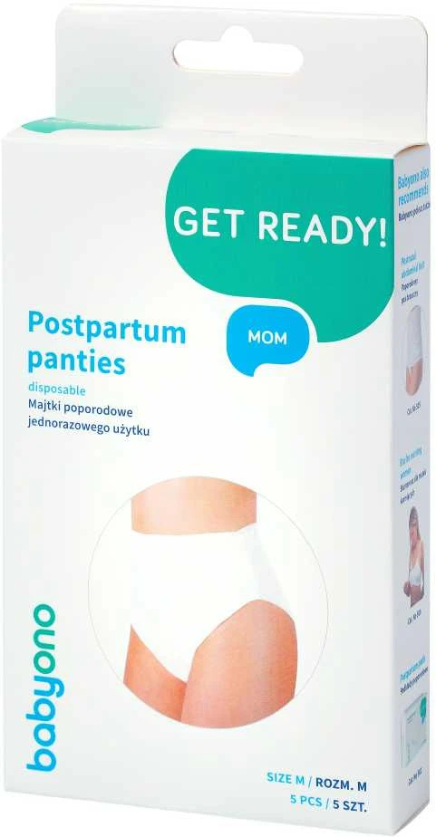 Baby Ono BabyOno vienkartinės kelnaitės po gimdymo M dydis, 5 vnt., 500