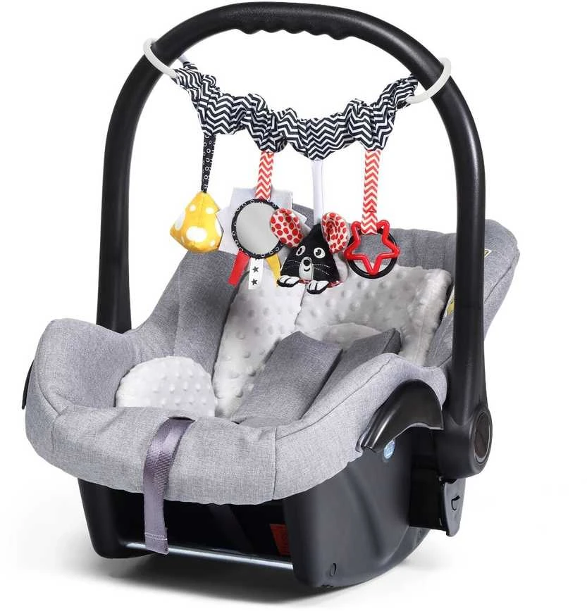Skip Hop Babyono žaislas vežimėlio auto kėdutės peliukas sūris 797