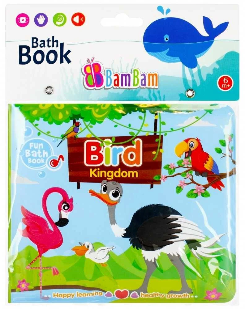 BamBam maudynių knygelė paukščiai 432480