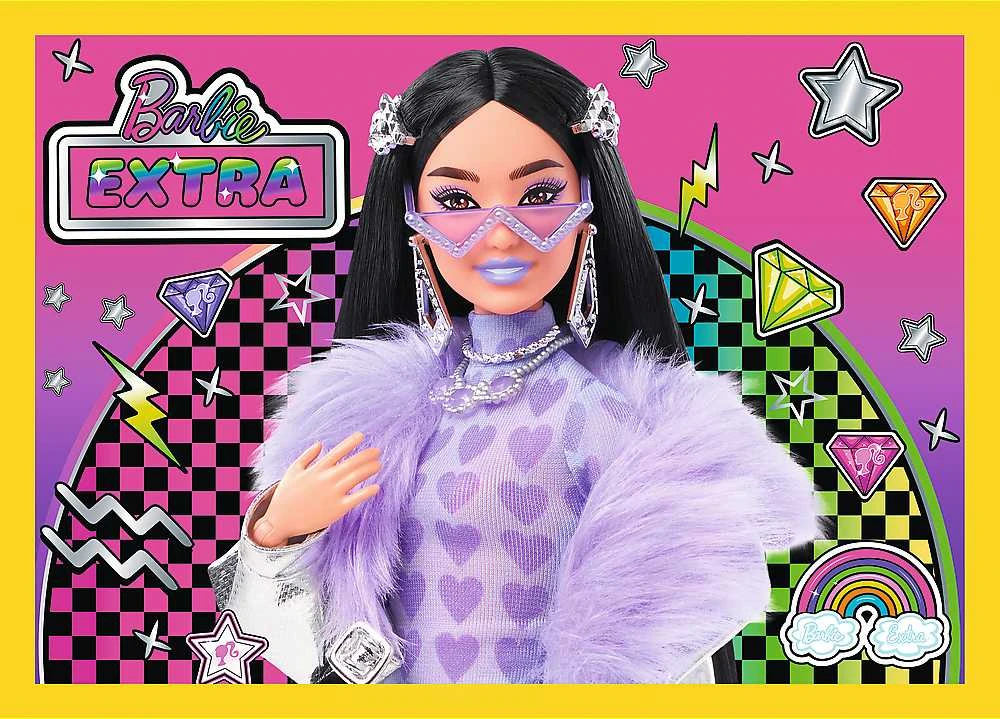 TREFL BARBIE 4 dėlionių rinkinys