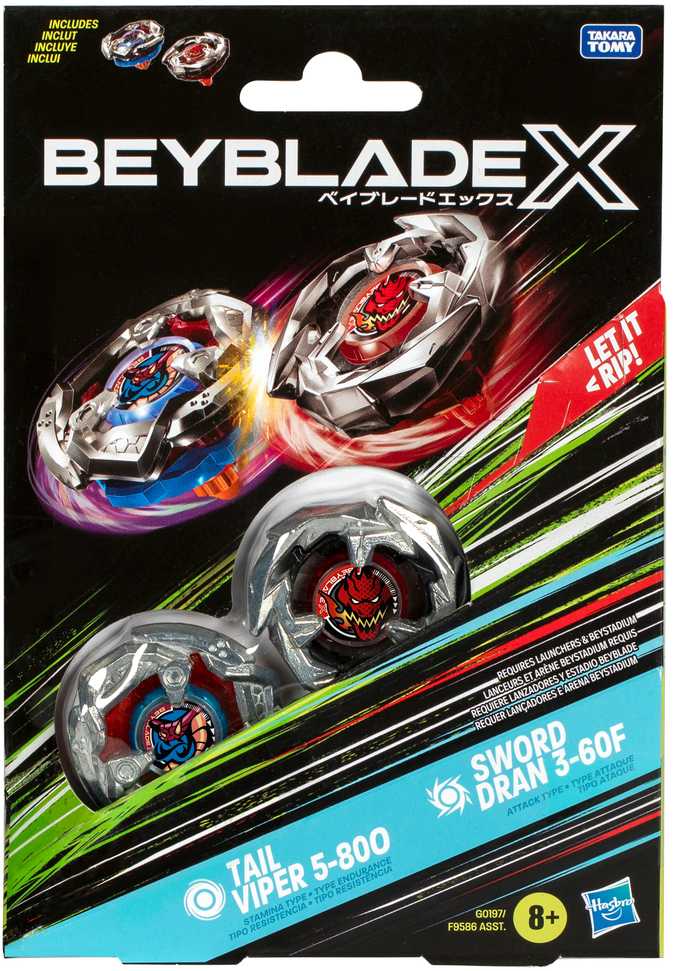 BEYBLADE X Dviguba pakuotė „Beyblade X“