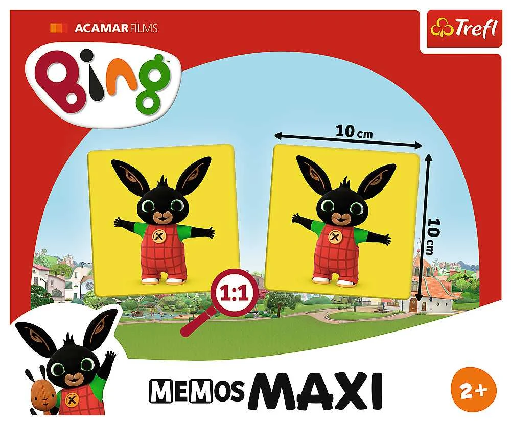 Trefl Atmintį lavinantis stalo žaidimas „Bing“