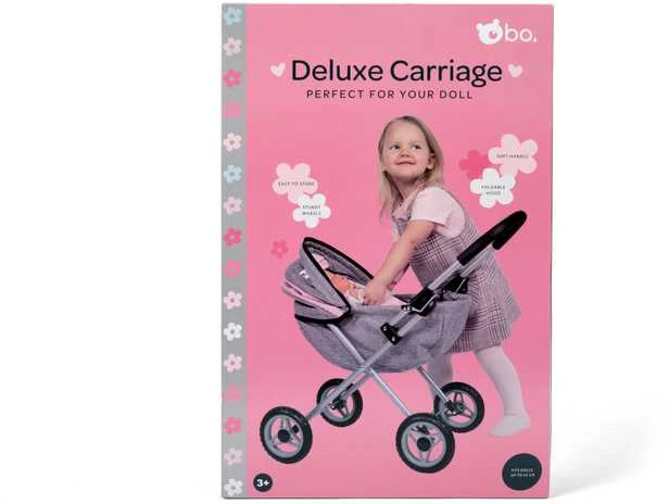Bo. Deluxe lėlių vežimėlis