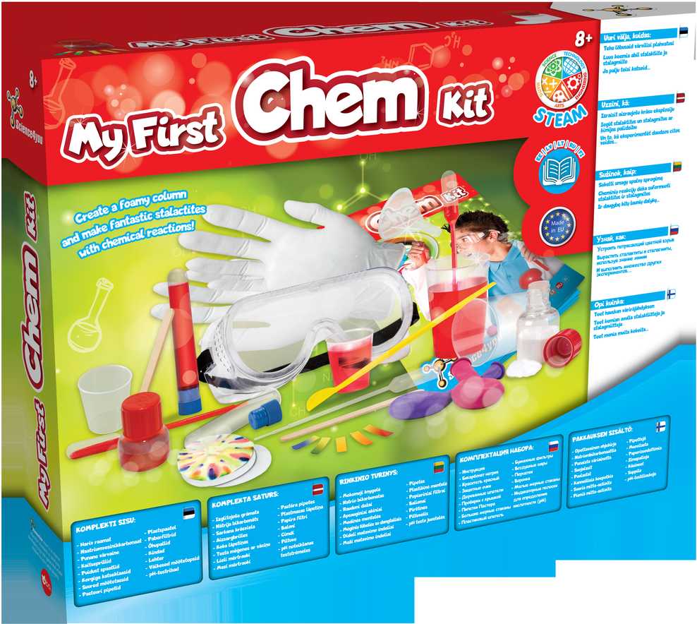 bo. Mano pirmasis chemijos rinkinys