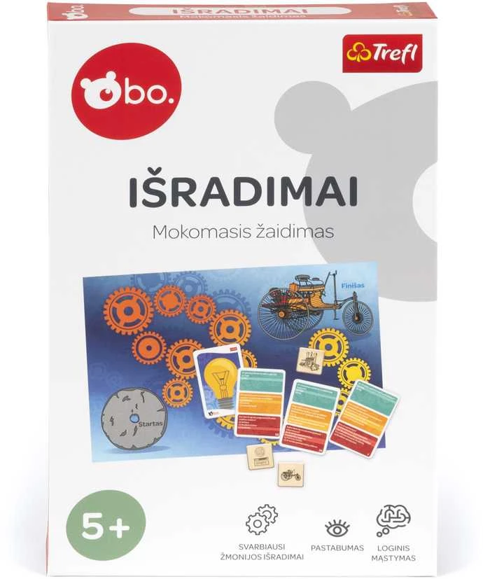 bo. Mokomasis žaidimas „Išradimai“, lietuvių k.