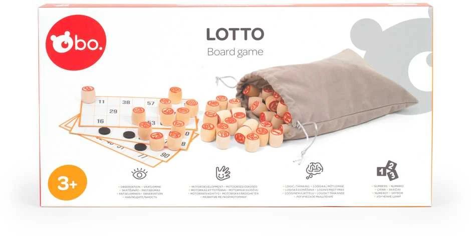 bo. Stalo žaidimas „Loto“