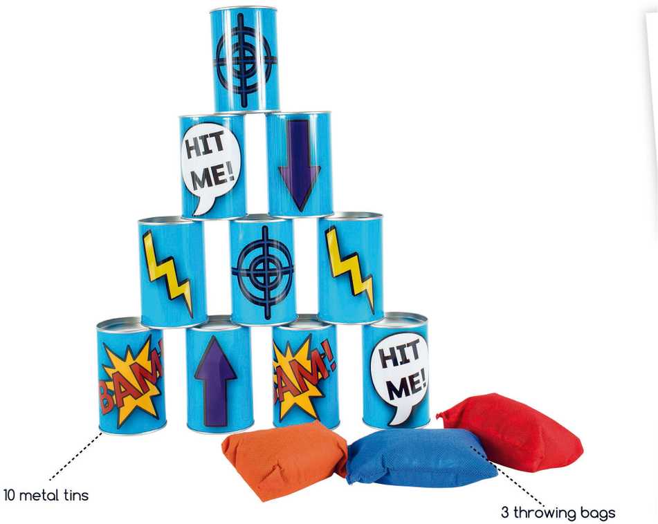Bs Toys Mėtimo žaidimas Linksmos skardinės