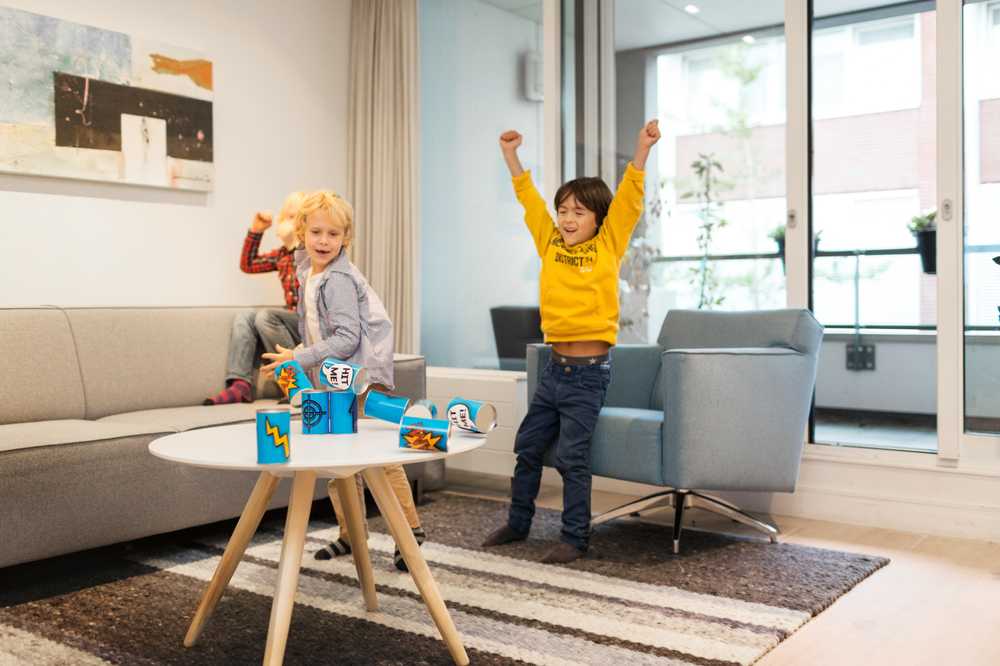 Bs Toys Mėtimo žaidimas Linksmos skardinės