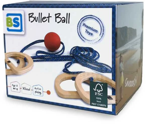 BS TOYS Žaidimas su virvute ir kamuoliuku
