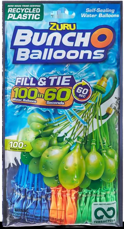 BUNCH O BALLOONS BUNCH-O-BALLOONS Vandens balionai, 100 vnt.