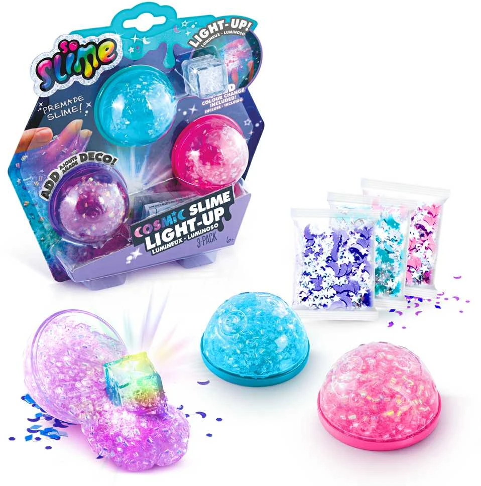 Canal Toys Šviečiančios kosminės gleivės „Lumineux“