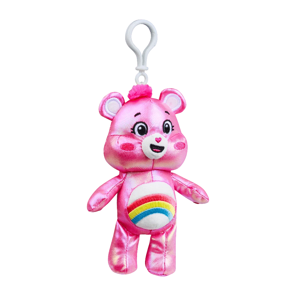 CARE BEARS Prisegamas pliušinis herojus kapsulėje, 15 cm