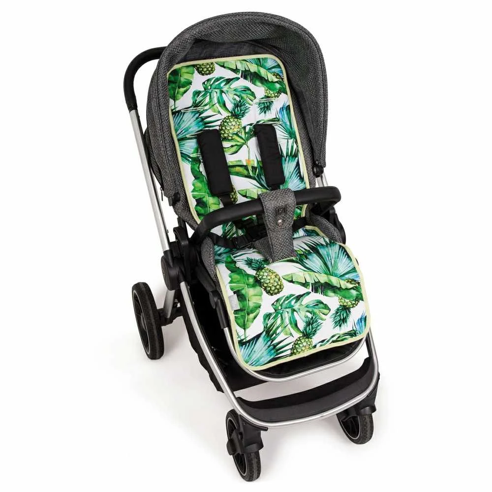 CebaBaby Įdėklas vežimėliui dvipusis, 33x85, Flora & Fauna Pina