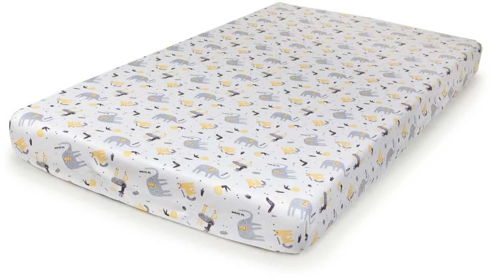 CebaBaby paklodė su guma jersey, 120*60, drambliukai