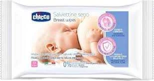 CHICCO servetėlės krūtinės higienai, 72 vnt, 0+.