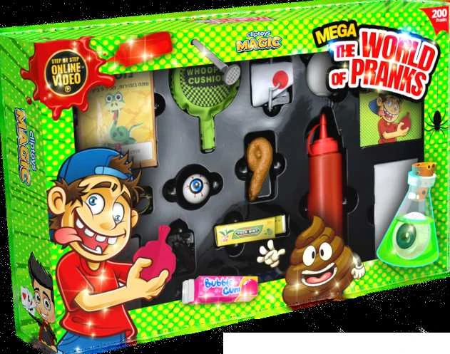 CLIPTOYS MAGIC Mega rinkinys „Pokštų pasaulis“