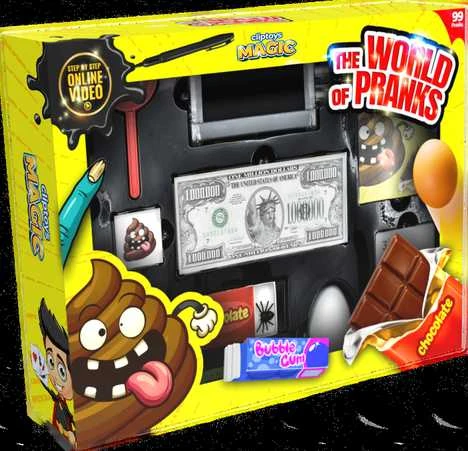 CLIPTOYS MAGIC Rinkinys „Pokštų pasaulis“