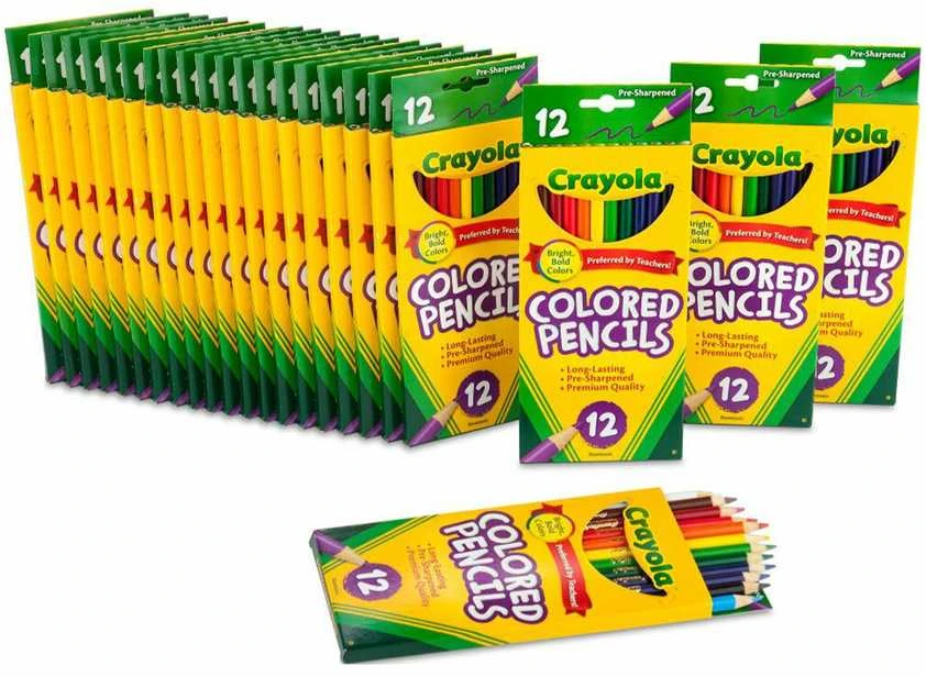Crayola, Inc. Crayola Spalvoti pieštukai (12 vnt.)
