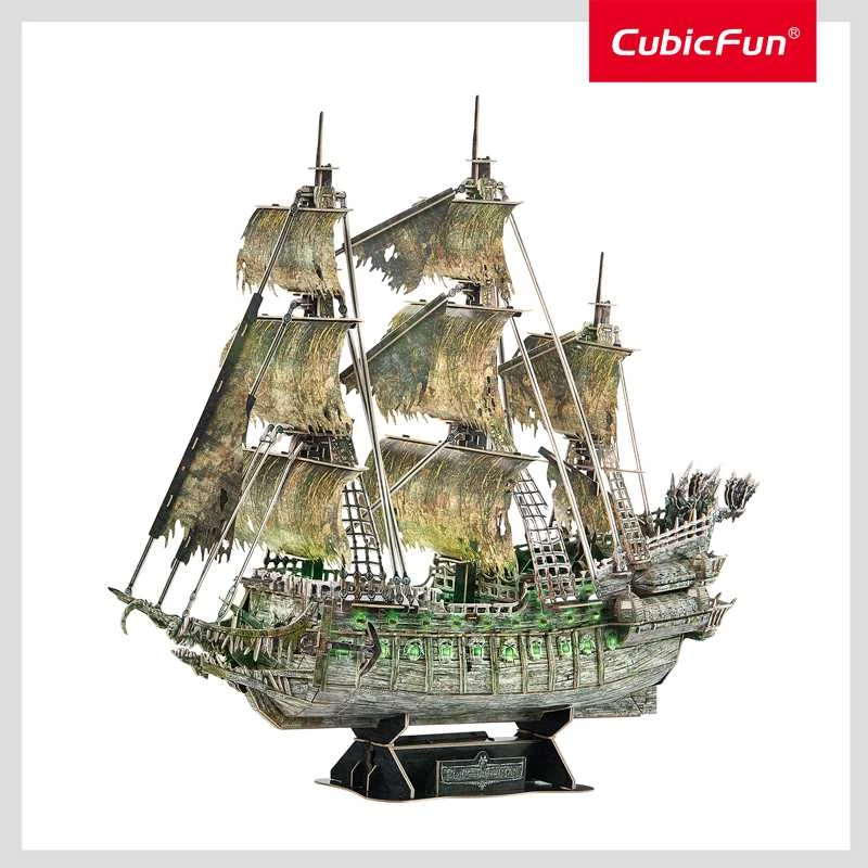 CUBICFUN 3D dėlionė su LED „Skrajojantis olandas“