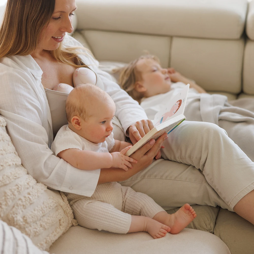 Dėlionė Babyono pientraukis elektrinis laisvų rankų dvigubas App VENUS DUO 1702 1702