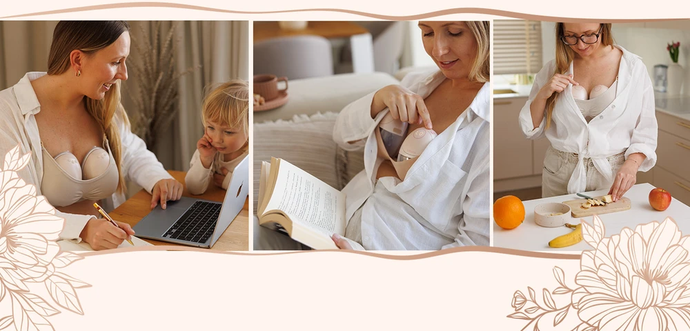Dėlionė Babyono pientraukis elektrinis laisvų rankų dvigubas App VENUS DUO 1702 1702