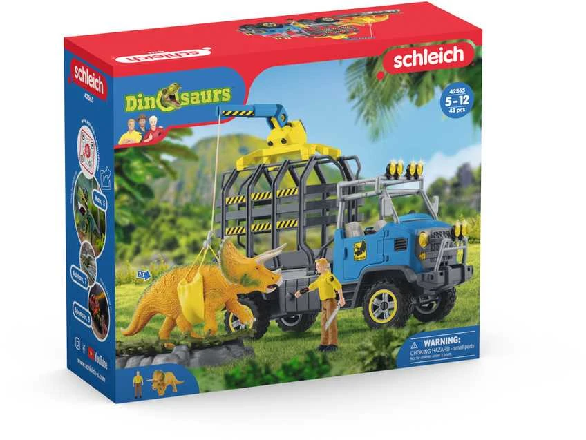 SCHLEICH DINOSAURS Dinozaurų transportavimo misija