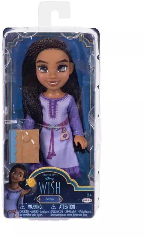 JAKKS Disney Princess WISH Lėlė ASHA, 16 cm